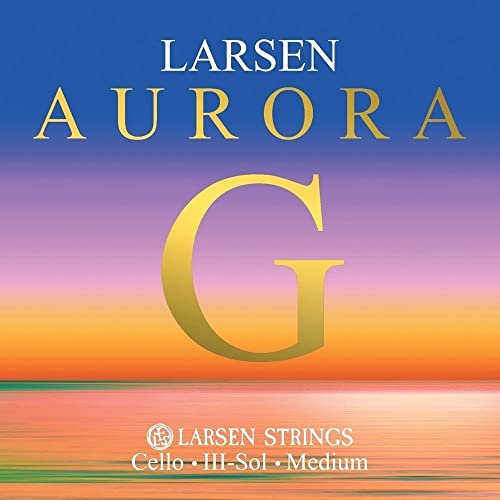 Amazon | ラーセン社 チェロ弦 オーロラ G線 Larsen Cello Aurora G 4